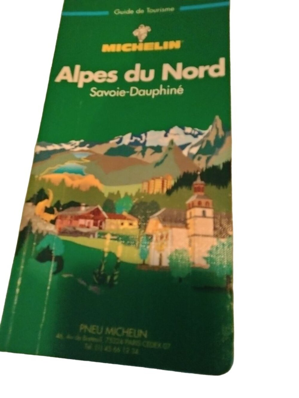 Green Guides Alpes du Nord Savoie Dauphine France Michelin Book French